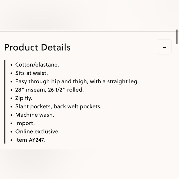 J. Crew Factory Girlfriend High Rise Lobster Chino Pant 14 - Picture 2 of 2